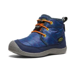 Keen Little Kids' Howser II Waterproof Chukka | Deep Lagoon/Evening Primrose -Keen 02c66fedeef662670ed78c97dfb9c942ce7b6132