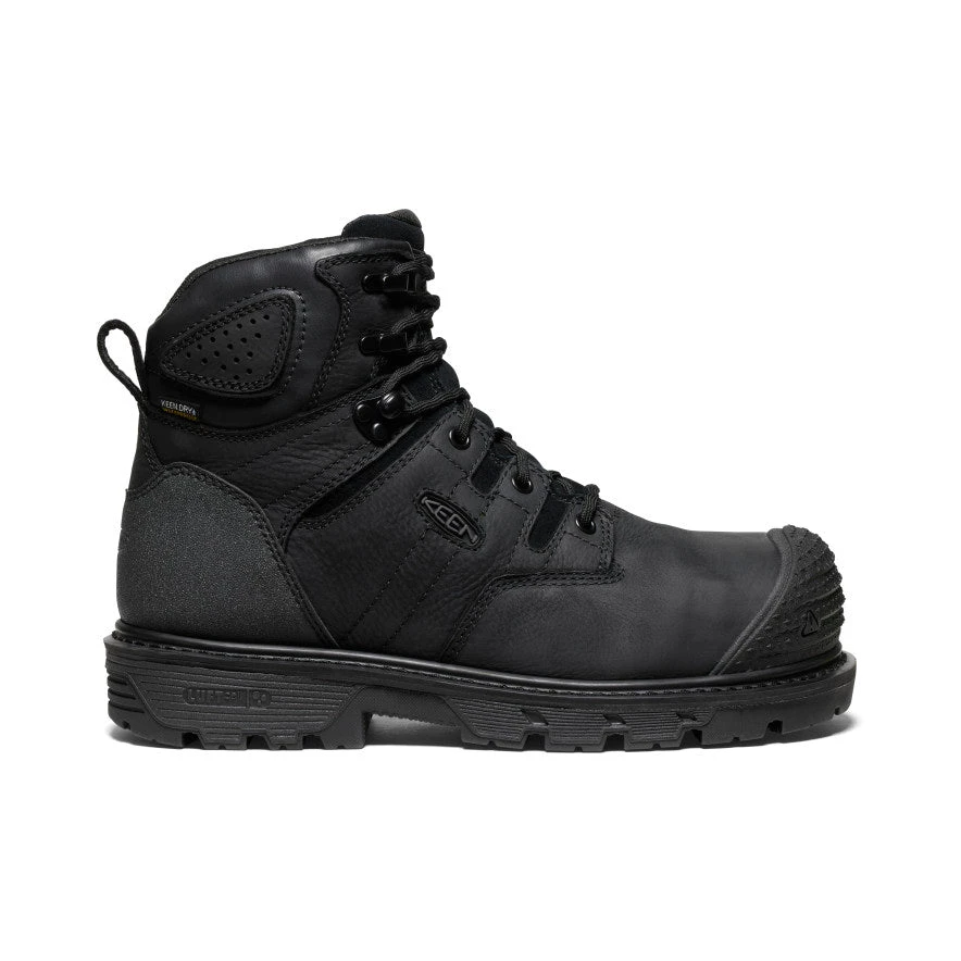 Keen Men's Camden 6" Waterproof Boot (Carbon-Fiber Toe) | Black/Black 1 Keen Men's Camden 6" Waterproof Boot (Carbon-Fiber Toe) | Black/Black