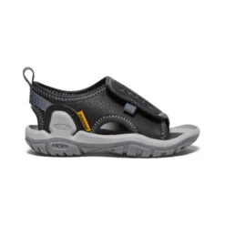Keen Toddlers' Knotch River Open-Toe | Black/Steel Grey