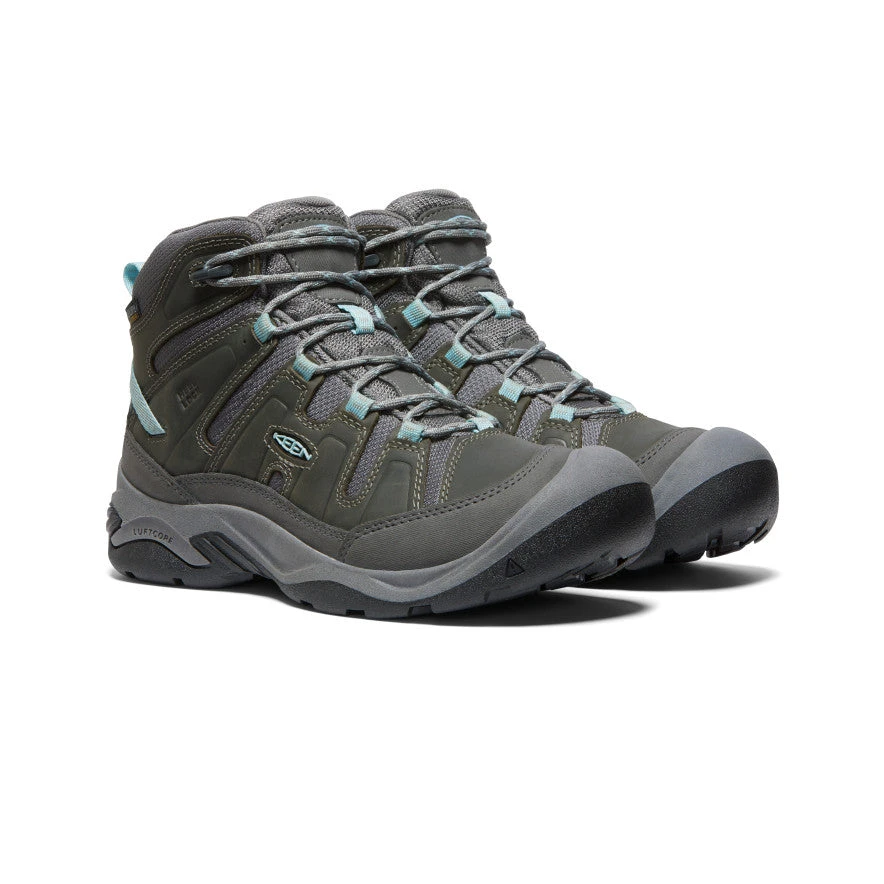 Keen Women's Circadia Waterproof Boot | Steel Grey/Cloud Blue 2 Keen Women's Circadia Waterproof Boot | Steel Grey/Cloud Blue - Image 2