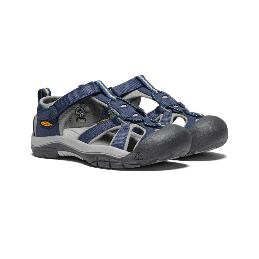 Keen Big Kids' Venice H2 | Navy/Gray 2 Keen Big Kids' Venice H2 | Navy/Gray - Image 2