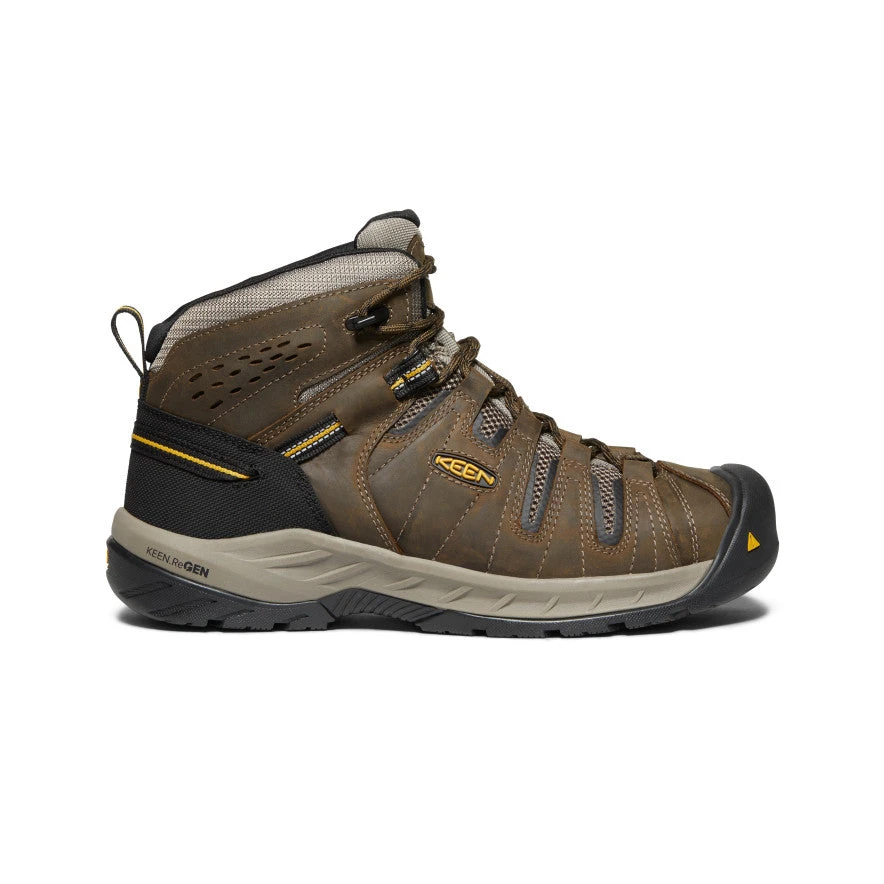 Keen Men's Flint II Boot (Steel Toe) | Cascade Brown/Golden Rod 1 Keen Men's Flint II Boot (Steel Toe) | Cascade Brown/Golden Rod
