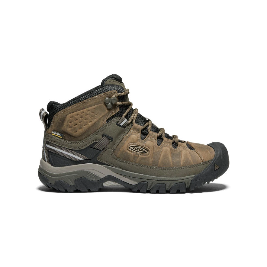 Keen Men's Targhee III Waterproof Mid | Bungee Cord/Black 1 Keen Men's Targhee III Waterproof Mid | Bungee Cord/Black