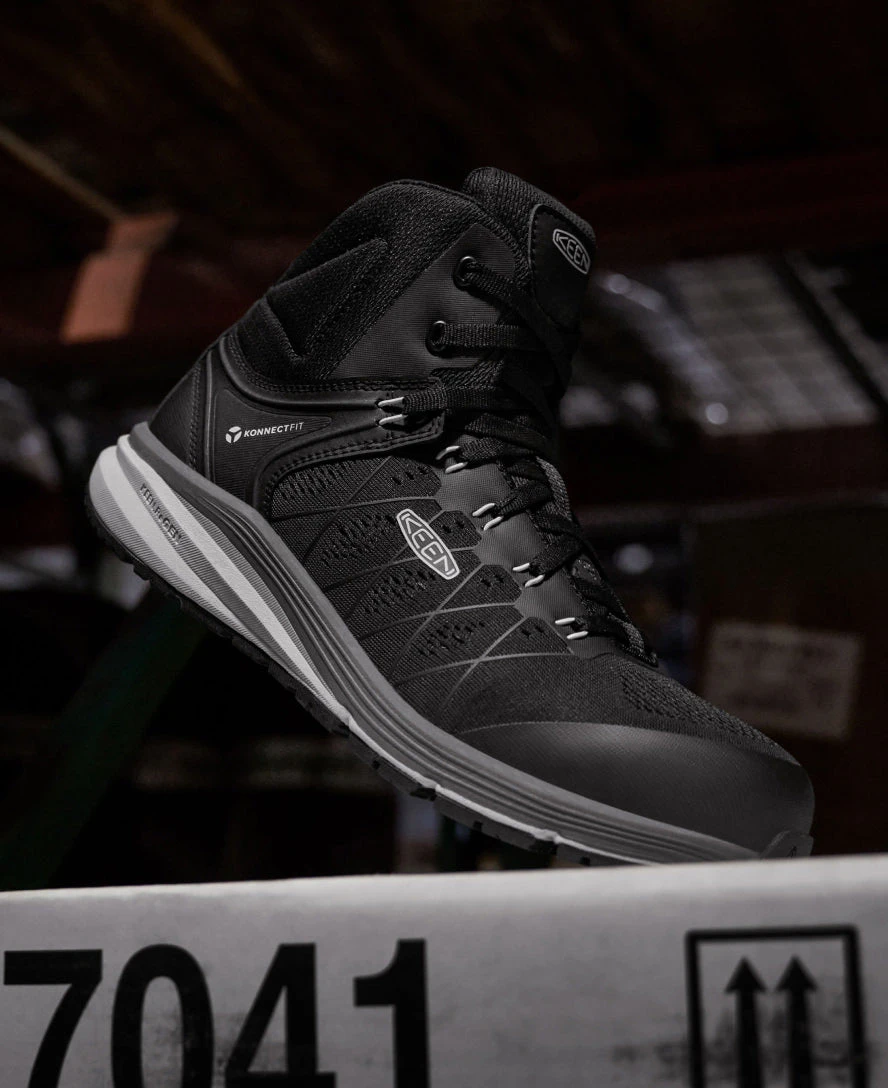 Keen Men's Vista Energy Mid (Carbon-Fiber Toe) | Vapor/Black 7 Keen Men's Vista Energy Mid (Carbon-Fiber Toe) | Vapor/Black - Image 7