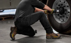 Keen Men's Troy 6" Waterproof Boot (Carbon-Fiber Toe) | Dark Earth/Black -Keen 1025696 PDP TopImage