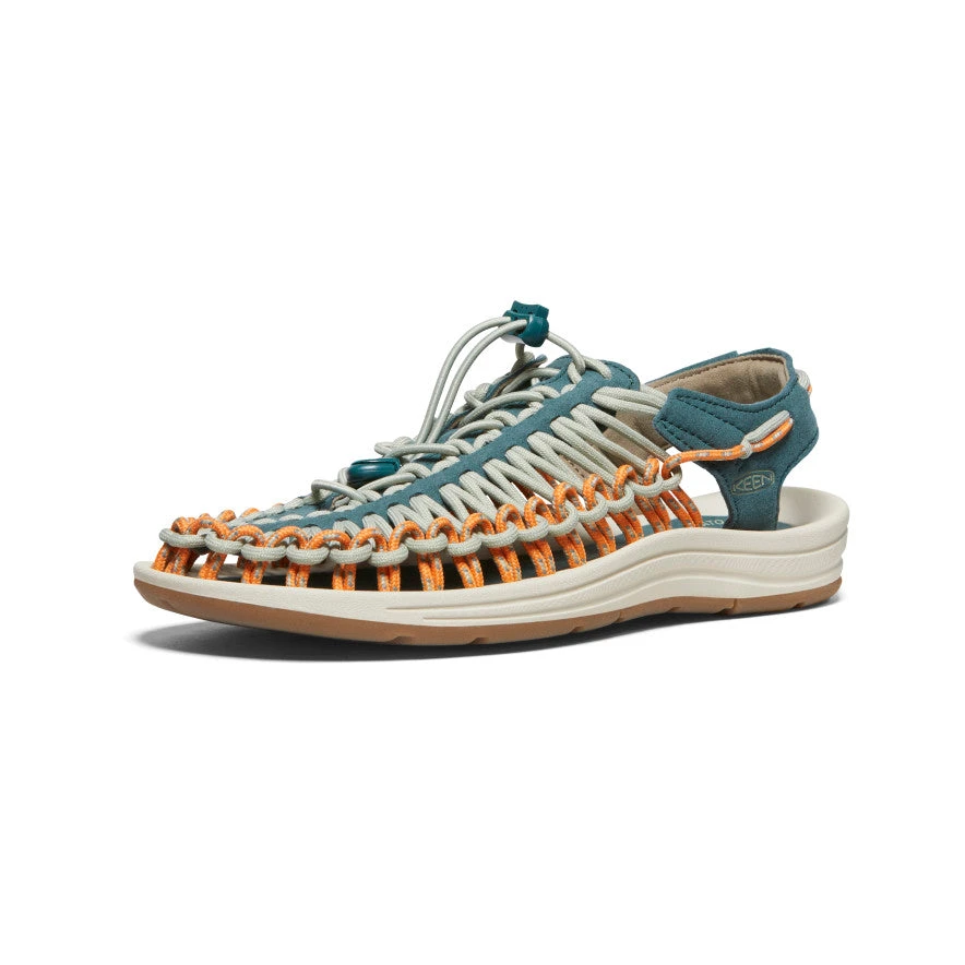 Keen Women's UNEEK Sneaker | Sea Moss/Tangerine 3 Keen Women's UNEEK Sneaker | Sea Moss/Tangerine - Image 3