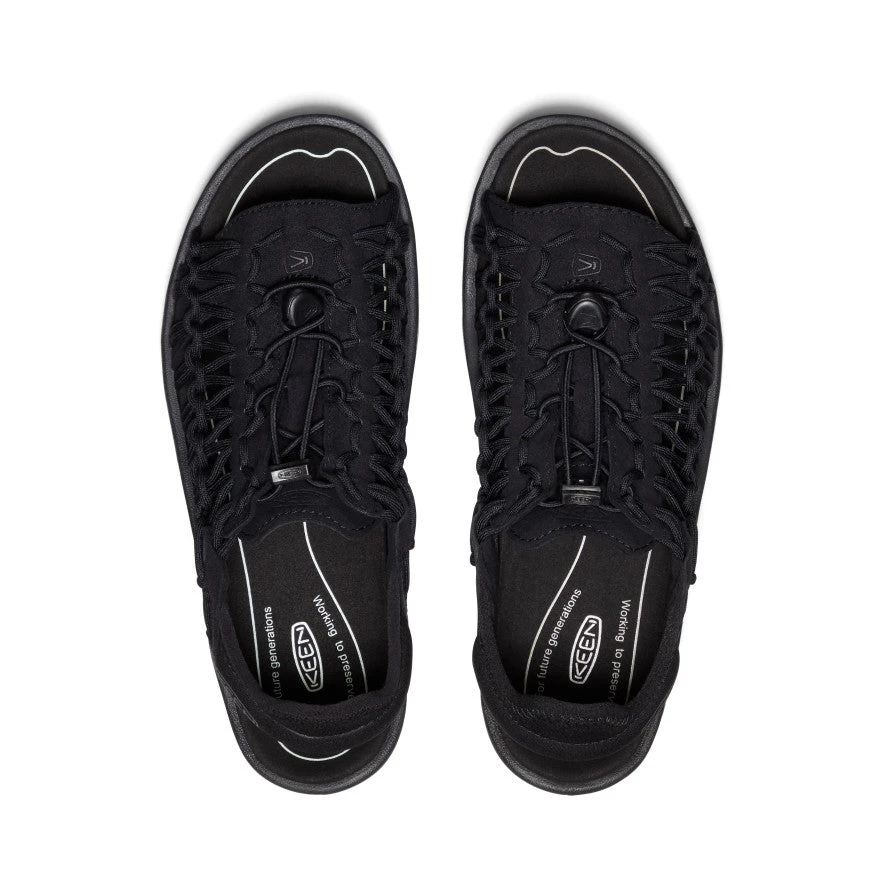 Keen Men's UNEEK II Open Toe | Black/Black 4 Keen Men's UNEEK II Open Toe | Black/Black - Image 4