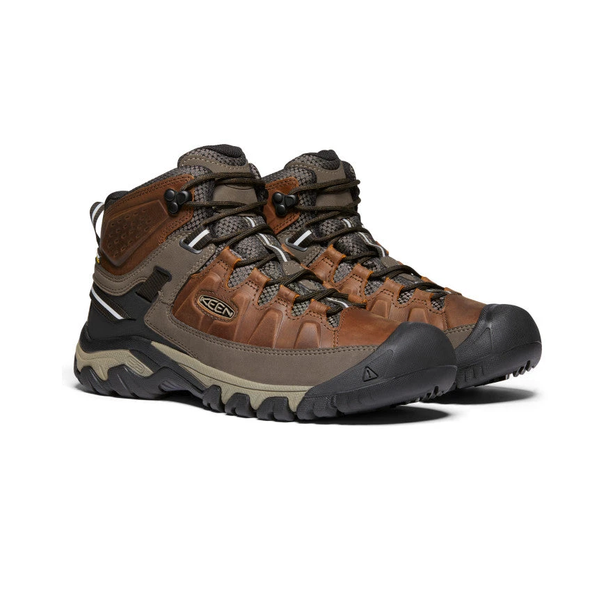 Keen Men's Targhee III Waterproof Mid | Chestnut/Mulch 2 Keen Men's Targhee III Waterproof Mid | Chestnut/Mulch - Image 2