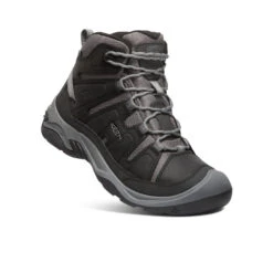 Keen Men's Circadia Waterproof Boot | Black/Steel Grey -Keen 2450ce8a5aa18e6b5e8bdb93949dd05f095066a6