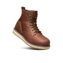 Keen Men's San Jose 6" Boot (Aluminum Toe) | Gingerbread/Gum -Keen 31ea9d742a71b3519320a193ec582388a559a442