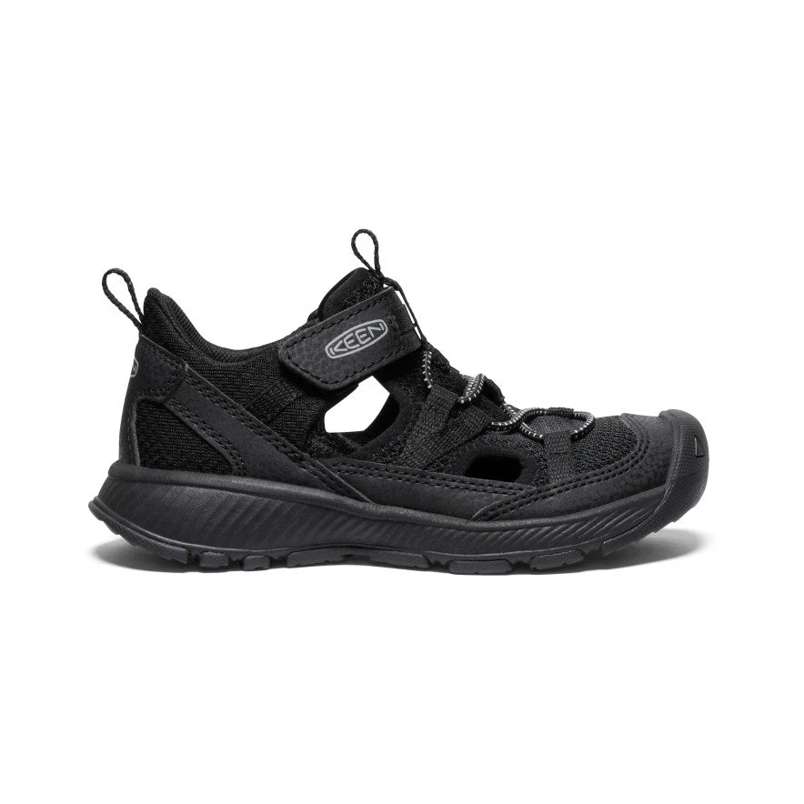 Keen Little Kids' Motozoa Sandal | Black/Alloy 1 Keen Little Kids' Motozoa Sandal | Black/Alloy