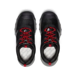 Keen Big Kids' Wanduro Waterproof Shoe | Black/Ribbon Red 12 Keen Big Kids' Wanduro Waterproof Shoe | Black/Ribbon Red -Keen 343599defeba31bd3e8c7cda6f2ab5191dccb961