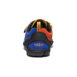 Keen Little Kids' Jasper II Sneaker | Surf/Orange -Keen 373a9e66137a34859d6beb1d5f570bd1d6103a7b