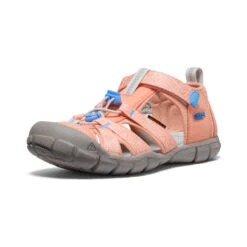 Keen Big Kids' Seacamp II CNX | Papaya Punch/Marina -Keen 3a38d74890159386c1ecc16b8ce05c2d7596b354