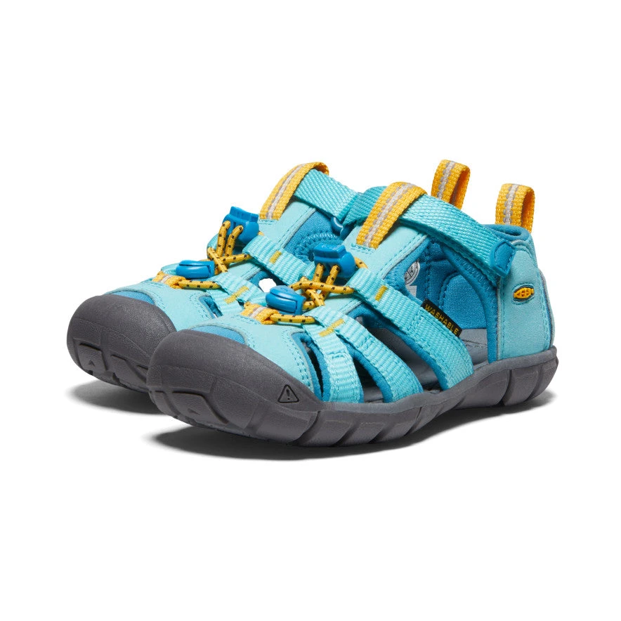Keen Little Kids' Seacamp II CNX | Ipanema/Fjord Blue 2 Keen Little Kids' Seacamp II CNX | Ipanema/Fjord Blue - Image 2