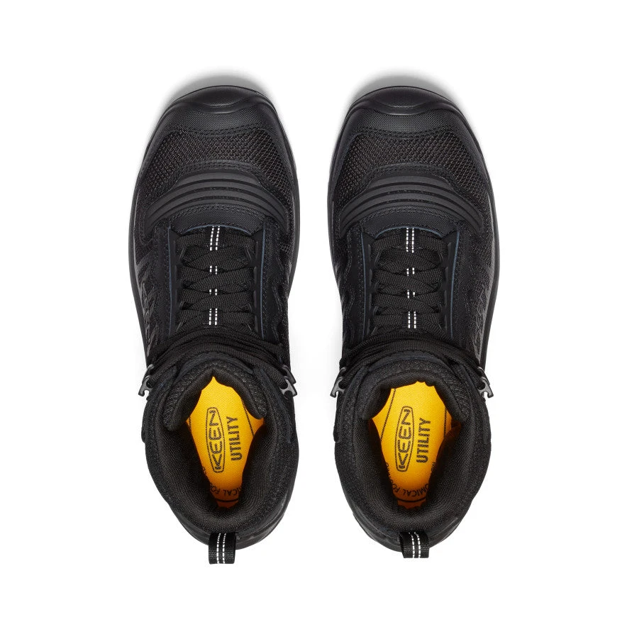 Keen Men's Reno KBF Waterproof Mid (Soft Toe) | Black/Black 4 Keen Men's Reno KBF Waterproof Mid (Soft Toe) | Black/Black - Image 4