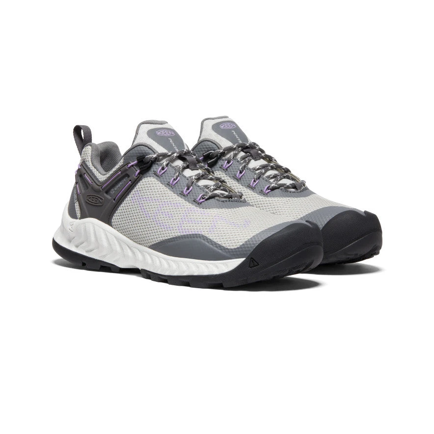 Keen Women's NXIS EVO Waterproof Shoe | Steel Grey/English Lavender 2 Keen Women's NXIS EVO Waterproof Shoe | Steel Grey/English Lavender - Image 2
