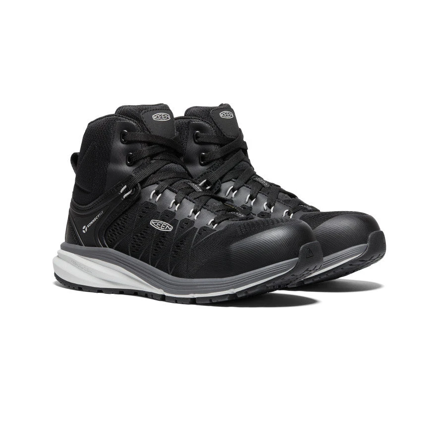 Keen Women's Vista Energy Mid (Carbon-Fiber Toe) | Vapor/Black 2 Keen Women's Vista Energy Mid (Carbon-Fiber Toe) | Vapor/Black - Image 2