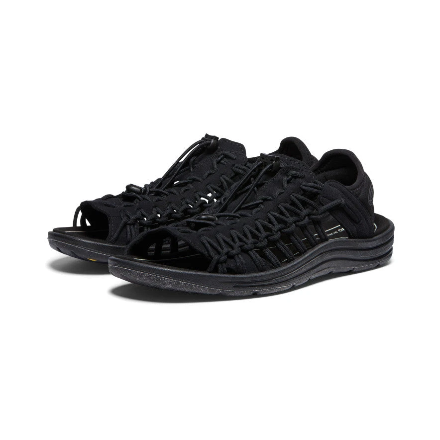 Keen Men's UNEEK II Open Toe | Black/Black 2 Keen Men's UNEEK II Open Toe | Black/Black - Image 2
