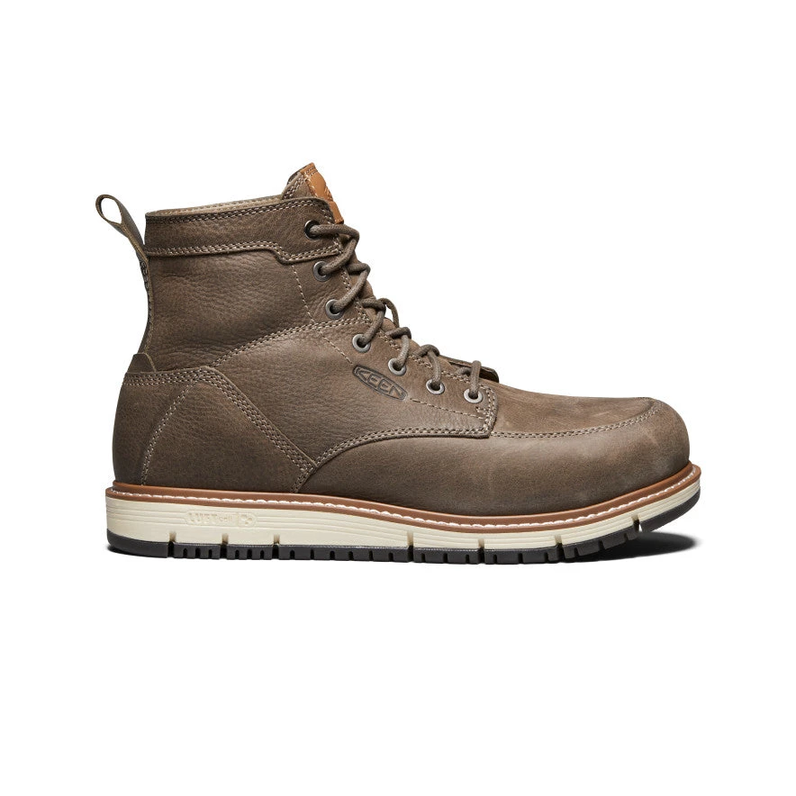 Keen Men's San Jose 6" Boot (Aluminum Toe) | Falcon/Caramel Cafe 1 Keen Men's San Jose 6" Boot (Aluminum Toe) | Falcon/Caramel Cafe