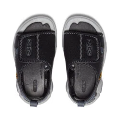 Keen Toddlers' Knotch River Open-Toe | Black/Steel Grey -Keen 4736404df34677a020c01ca384681d40b5a394ab