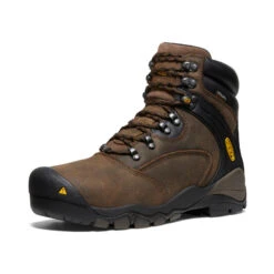 Keen Men's Louisville 6" Waterproof Boot (Steel Toe) | Cascade Brown -Keen 4738b189a2e046b69ed4e2f29b873d6e997512b7