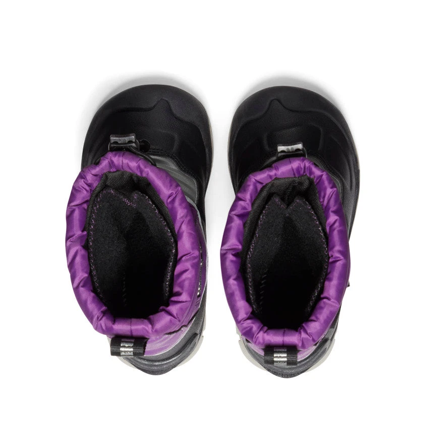 Keen Little Kids' Snow Troll Waterproof Boot | Charisma/Silver 4 Keen Little Kids' Snow Troll Waterproof Boot | Charisma/Silver - Image 4