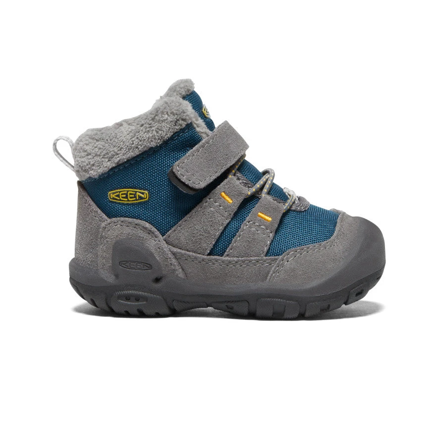Keen Toddlers' Knotch Chukka | Steel Grey/Blue Wing Teal 1 Keen Toddlers' Knotch Chukka | Steel Grey/Blue Wing Teal