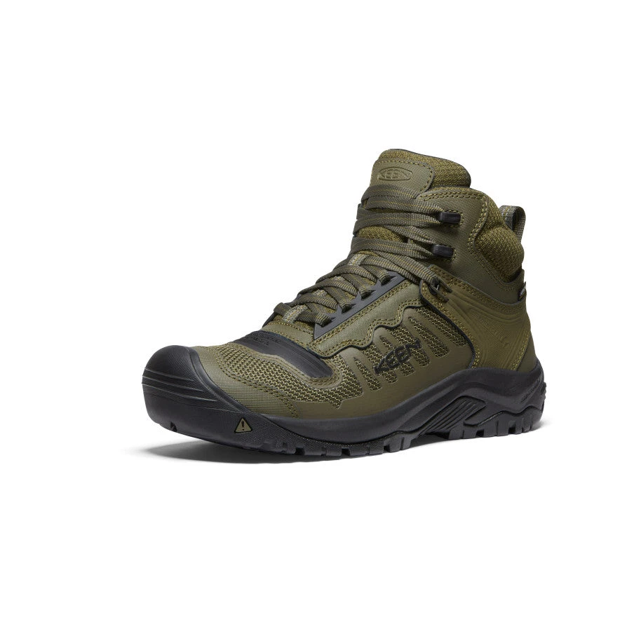 Keen Men's Reno KBF Waterproof Mid (Soft Toe) | Dark Olive/Black 3 Keen Men's Reno KBF Waterproof Mid (Soft Toe) | Dark Olive/Black - Image 3