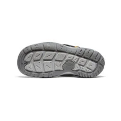 Keen Big Kids' Knotch River Open-Toe | Black/Steel Grey -Keen 4f9c89b867fba4bcde18a4b60aedeee435b27d12