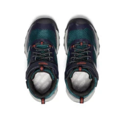 Keen Little Kids' Wanduro Waterproof Boot | Sky Captain/Sea Moss -Keen 5074a293487269c0d66fda6a6d054605dbfc3620