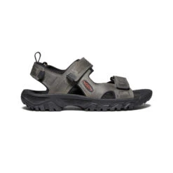 Keen Men's Targhee III Open Toe Sandal | Grey/Black