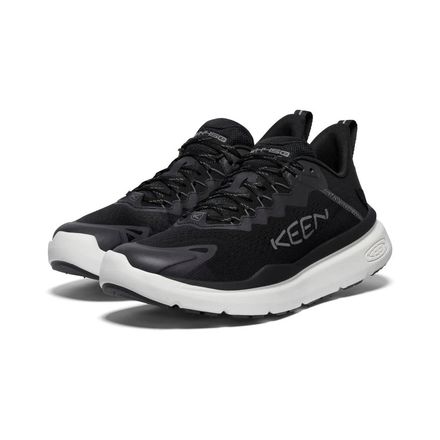 Keen Men's WK450 Walking Shoe | Black/Star White 2 Keen Men's WK450 Walking Shoe | Black/Star White - Image 2