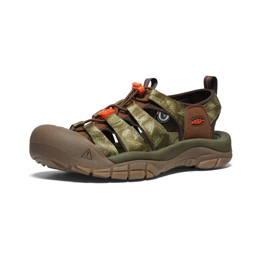 Keen Men's Newport Retro X Smokey Bear | Smokey Bear/Military Olive 3 Keen Men's Newport Retro X Smokey Bear | Smokey Bear/Military Olive - Image 3
