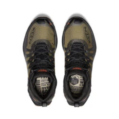 Keen Men's Zionic Waterproof Hiking Boot | Dark Olive/Scarlet Ibis -Keen 617aee339207a8d1506cab10246caada11b386ce