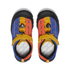 Keen Little Kids' Jasper II Sneaker | Surf/Orange -Keen 68d048c1552a0fad0aaed69d12e88f2063d3fdb5