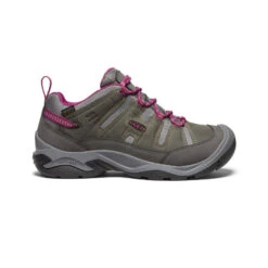 Keen Women's Circadia Waterproof Shoe | Steel Grey/Boysenberry