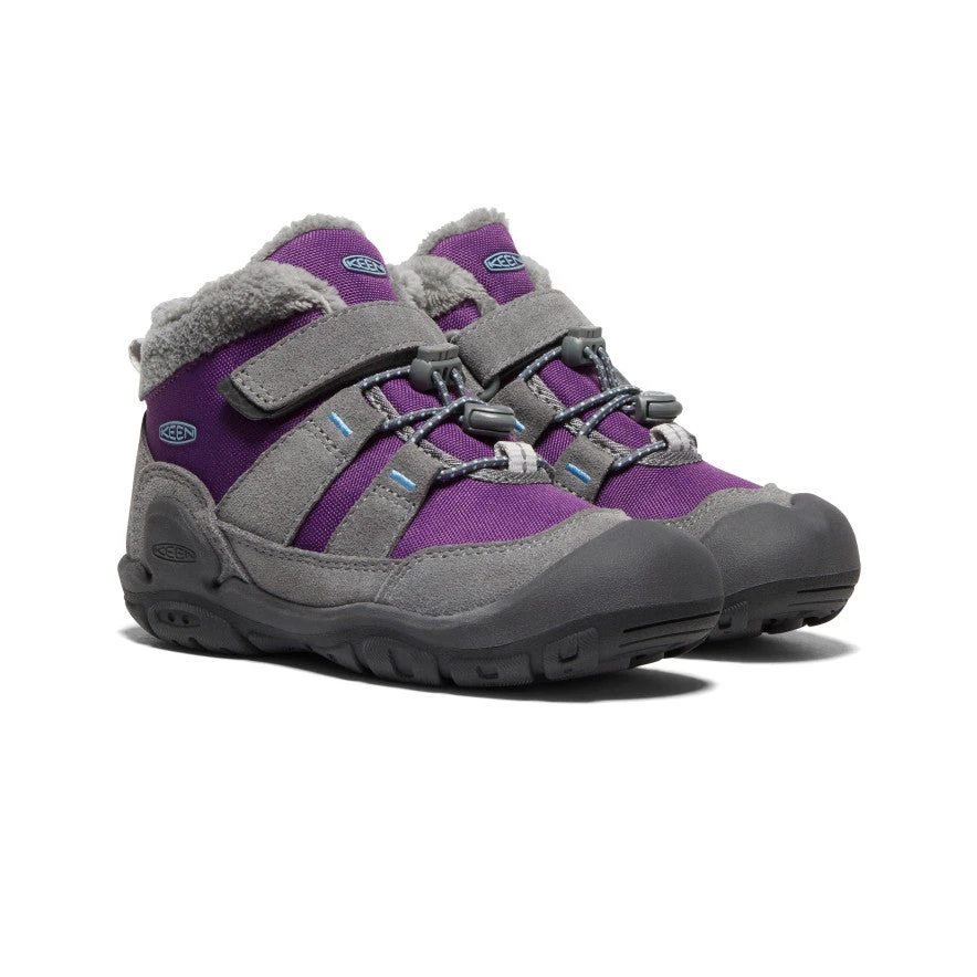 Keen Little Kids' Knotch Chukka | Steel Grey/Charisma 2 Keen Little Kids' Knotch Chukka | Steel Grey/Charisma - Image 2