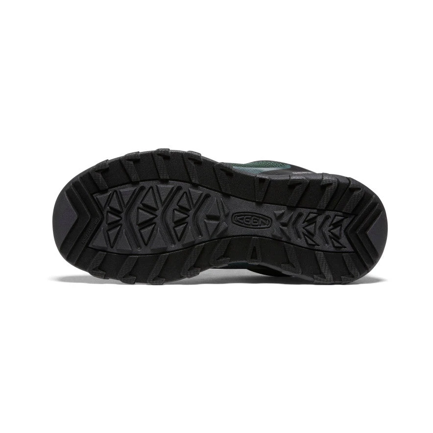 Keen Big Kids' Wanduro Waterproof Shoe | Black/Greener Pastures 6 Keen Big Kids' Wanduro Waterproof Shoe | Black/Greener Pastures - Image 6