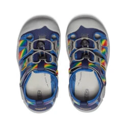 Keen Little Kids' Knotch Creek | Bright Cobalt/Rainbow Tie Dye -Keen 6e758510babf5eae82c6abbb0532d0da87a95dca