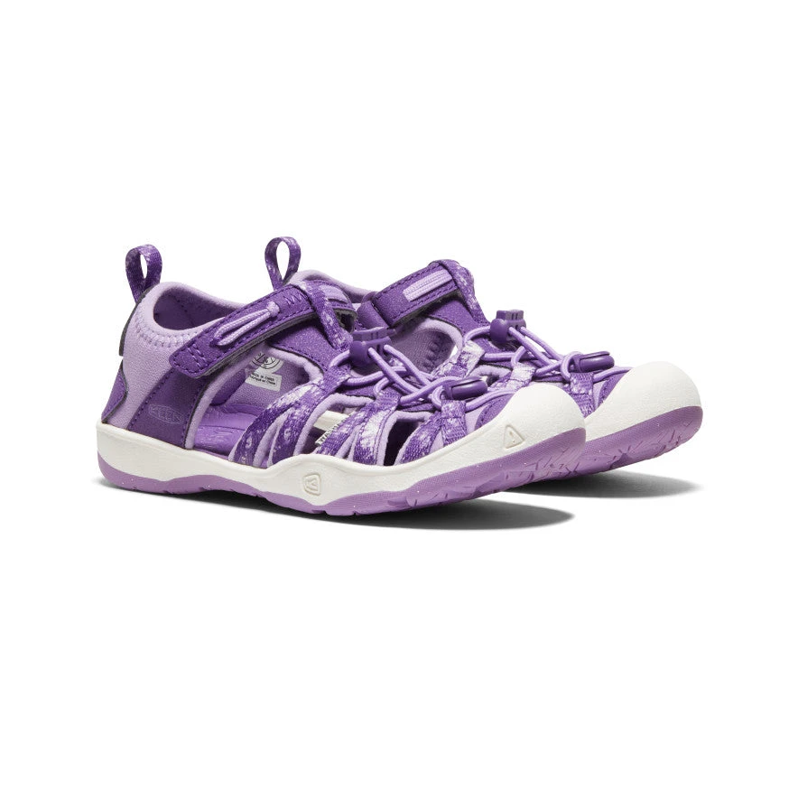 Keen Little Kids' Moxie Sandal | Multi/English Lavender 2 Keen Little Kids' Moxie Sandal | Multi/English Lavender - Image 2