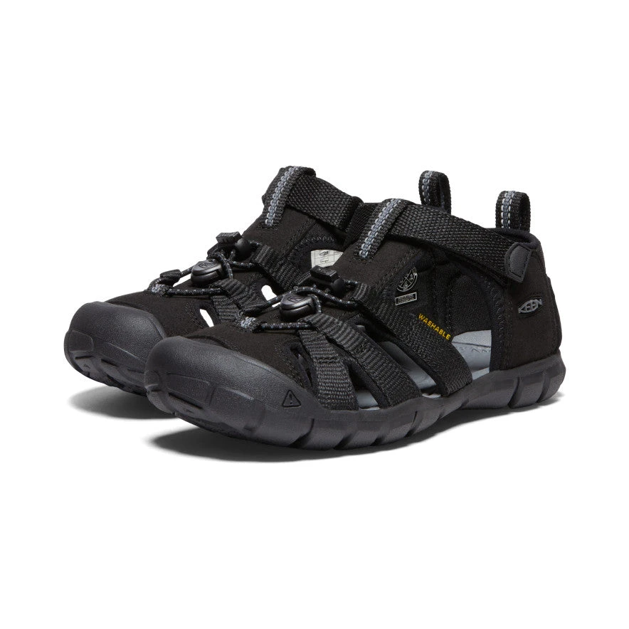 Keen Big Kids' Seacamp II CNX | Black/Grey 2 Keen Big Kids' Seacamp II CNX | Black/Grey - Image 2