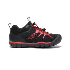 Keen 11 Keen Little Kids' Chandler 2 CNX Sneaker | Black/Red Carpet