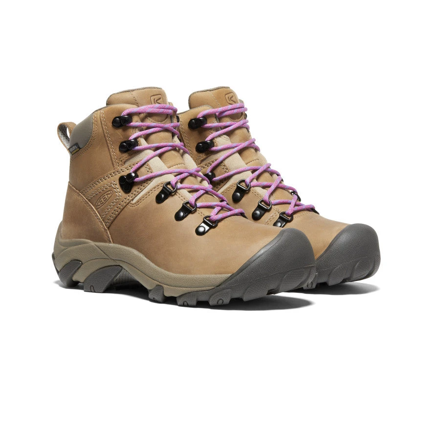 Keen Women's Pyrenees Waterproof Hiking Boot | Safari/English Lavender 2 Keen Women's Pyrenees Waterproof Hiking Boot | Safari/English Lavender - Image 2