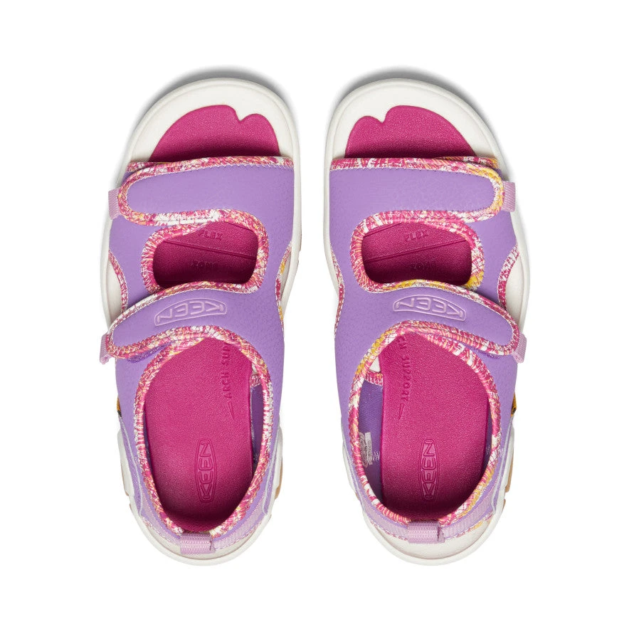 Keen Big Kids' Knotch Creek Open-Toe | English Lavender/Festival Fuchsia 4 Keen Big Kids' Knotch Creek Open-Toe | English Lavender/Festival Fuchsia - Image 4