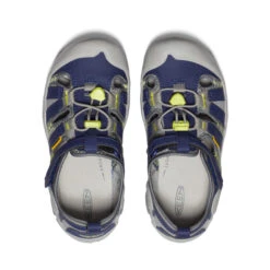 Keen Big Kids' Knotch Creek | Steel Grey/Blue Depths -Keen 838be6eb553a3a470e800edfe8866f7e6a90f741