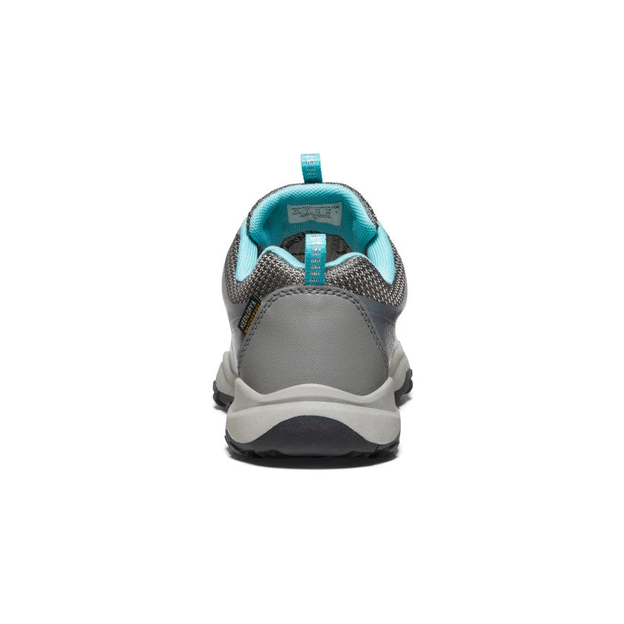 Keen Big Kids' Wanduro Waterproof Shoe | Steel Grey/Ipanema 5 Keen Big Kids' Wanduro Waterproof Shoe | Steel Grey/Ipanema - Image 5