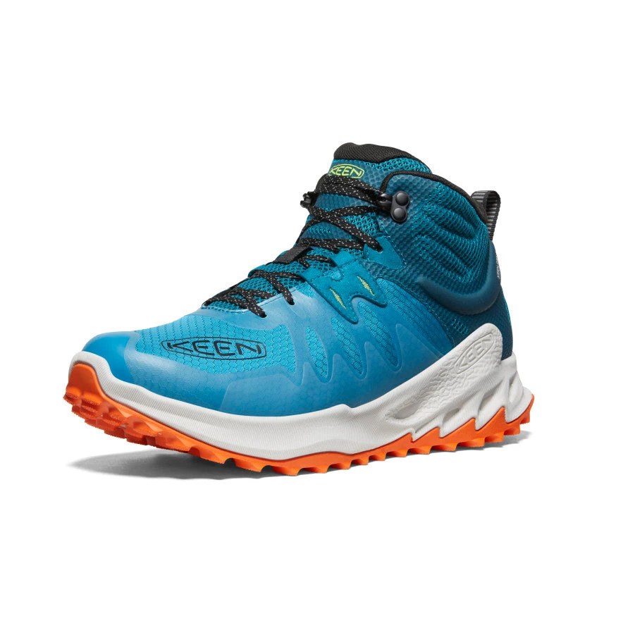 Keen Men's Zionic Waterproof Hiking Boot | Fjord Blue/Evening Primrose 3 Keen Men's Zionic Waterproof Hiking Boot | Fjord Blue/Evening Primrose - Image 3