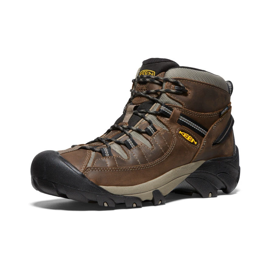 Keen Men's Targhee II Mid Waterproof Hiking Boots | Shitake/Brindle 3 Keen Men's Targhee II Mid Waterproof Hiking Boots | Shitake/Brindle - Image 3
