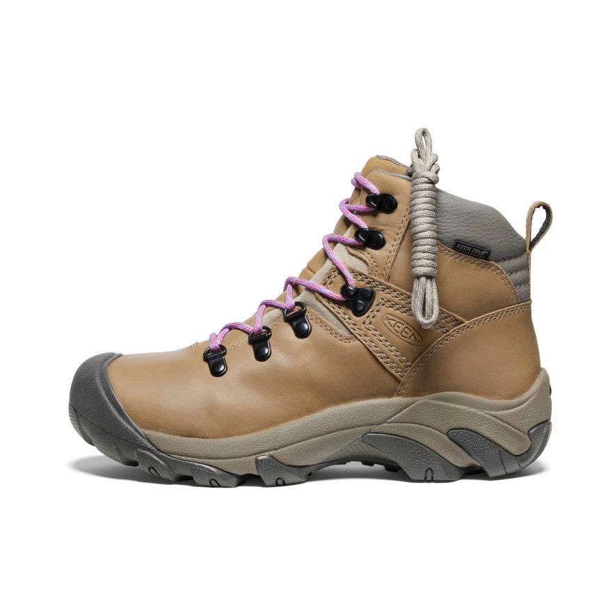 Keen Women's Pyrenees Waterproof Hiking Boot | Safari/English Lavender 3 Keen Women's Pyrenees Waterproof Hiking Boot | Safari/English Lavender - Image 3